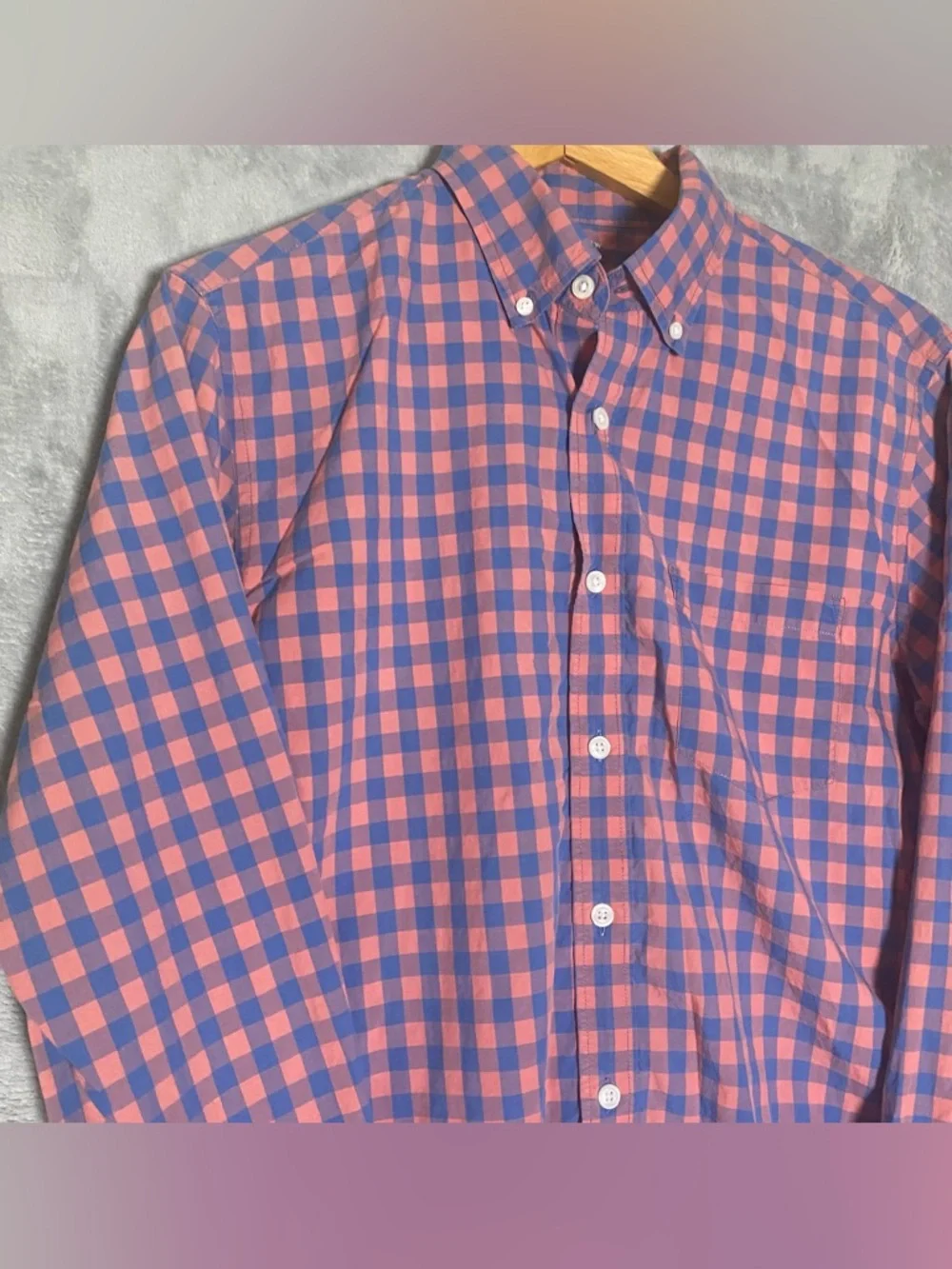J.crew Lightweight Shirt Slim Fit Button Up Long Sleeve medium‎ cotton